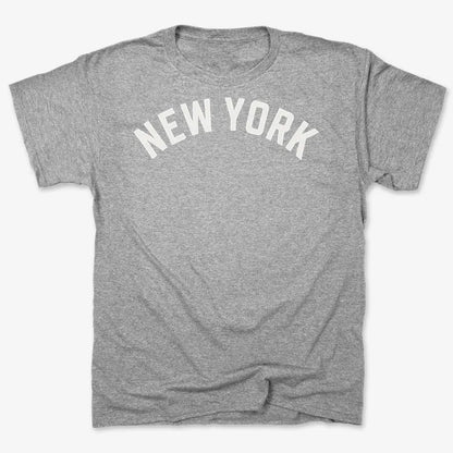 NEW YORK Vibes Graphic Tee-Men's T-Shirt-Gray Heather