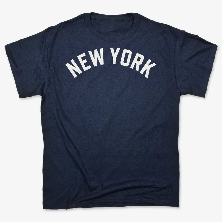 NEW YORK Vibes Graphic Tee-Men's T-Shirt-Navy Blue