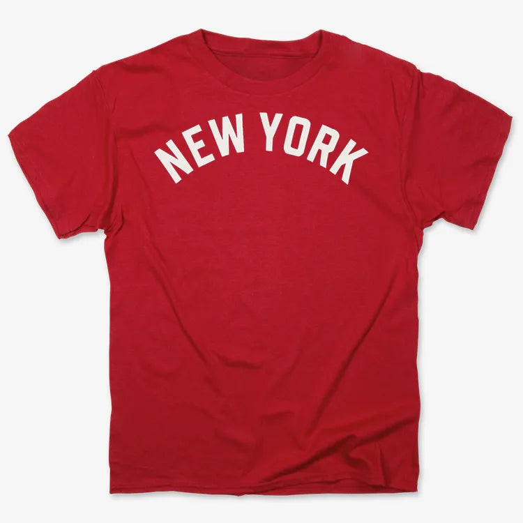 NEW YORK Vibes Graphic Tee-Men's T-Shirt-Red
