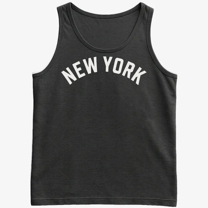 NEW YORK Vibes Graphic Tee-Men's Tank Top-Black