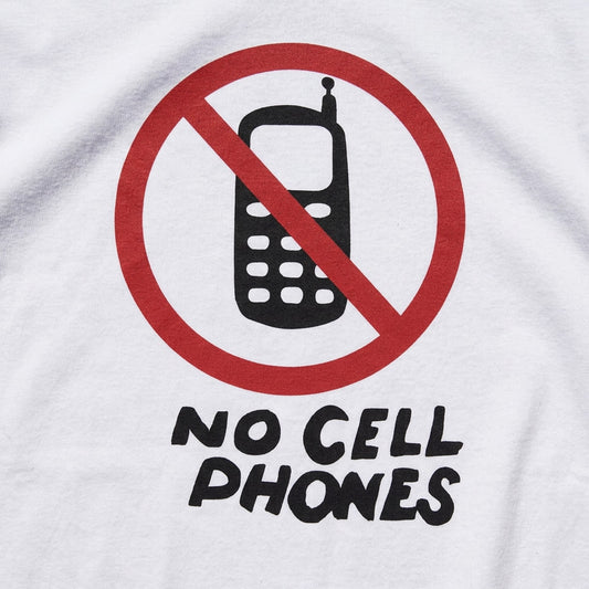 No Cell Phones detail