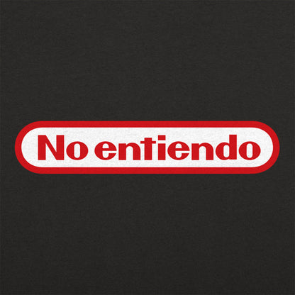 No Entiendo Spanish I Don't Understand Retro Gaming Logo