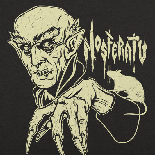 Nosferatu Vampire graphic tee design