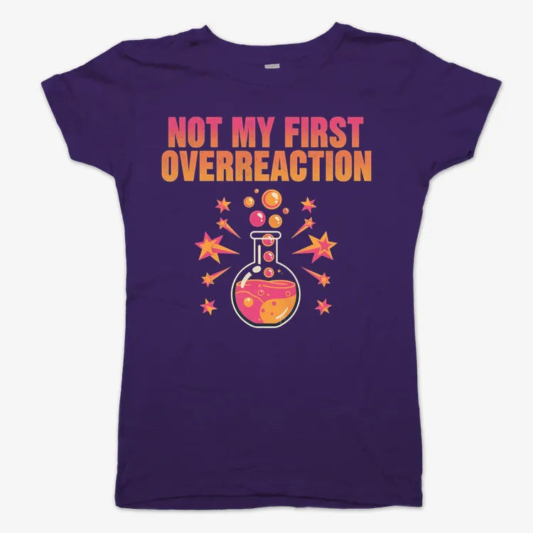 Not My First Overreaction-Women's T-Shirt-Violet