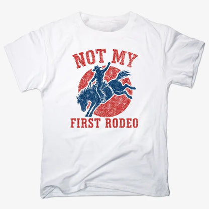 Not My First Rodeo-Men's T-Shirt-White