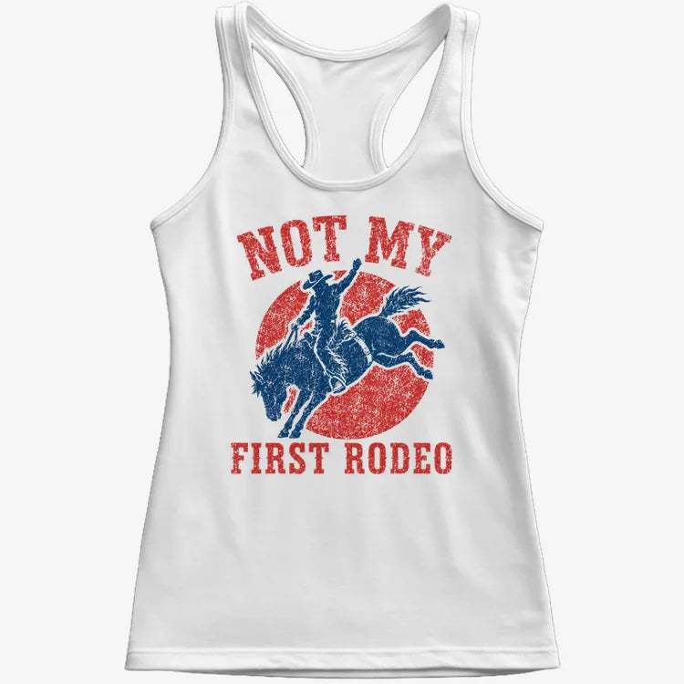 Not My First Rodeo-Women's Tank Top-Snow