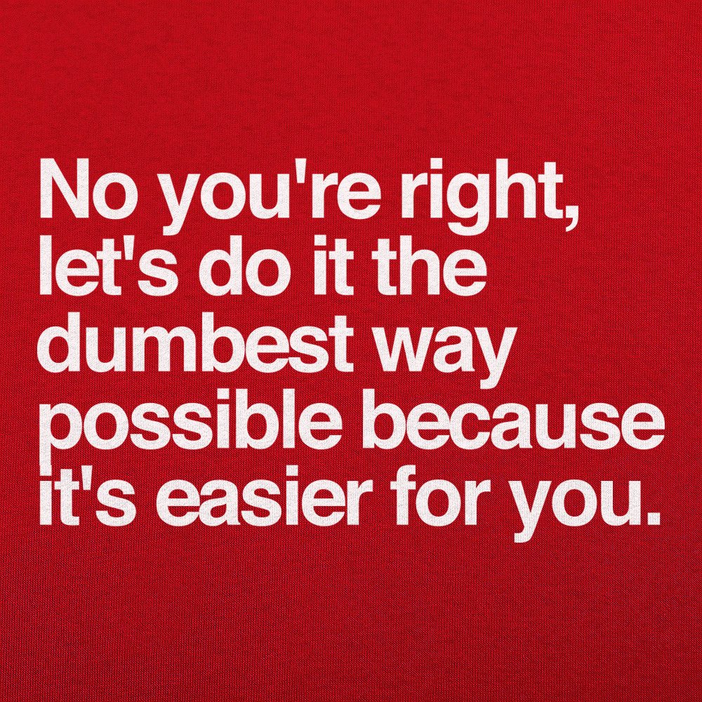 No You're Right - 6DollarShirts