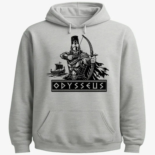 Odysseus Odyssey Design-Hoodie-Gray Heather