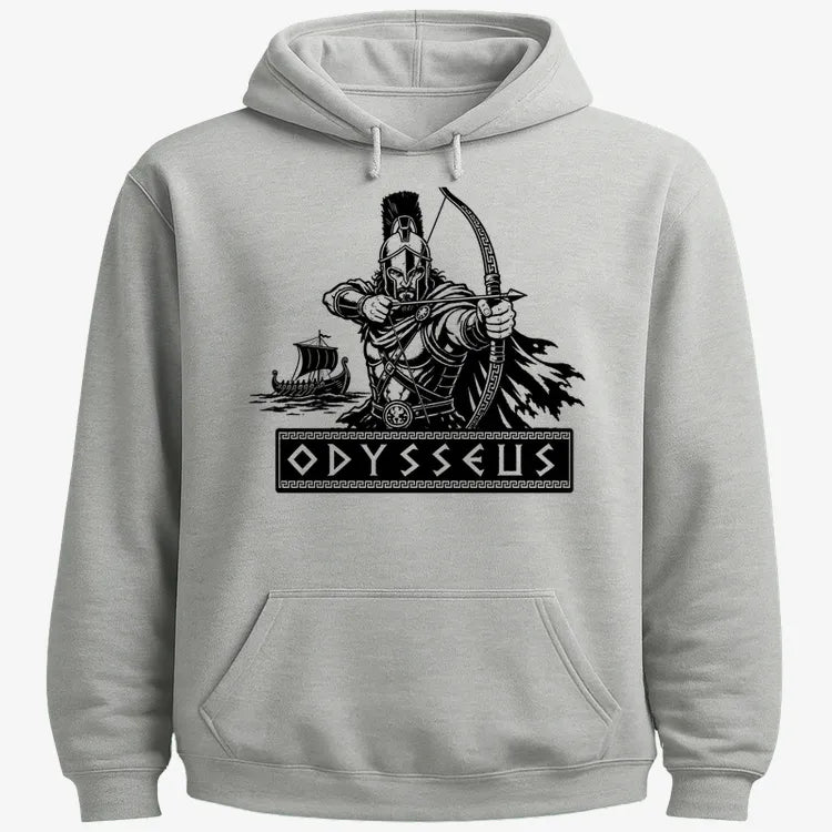 Odysseus Odyssey Design-Hoodie-Gray Heather