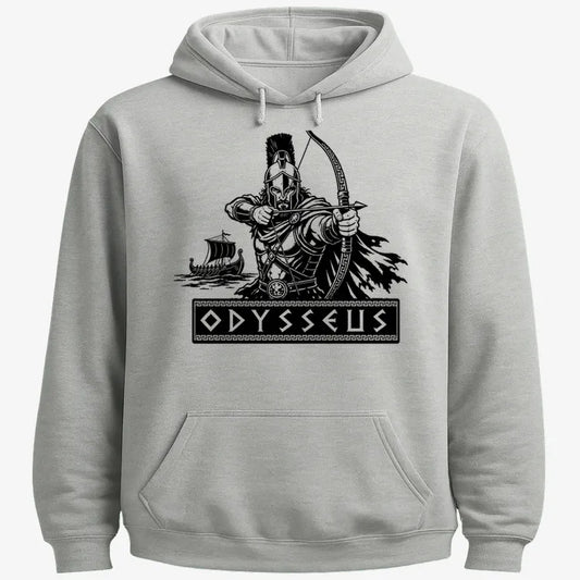 Odysseus Odyssey Design-Hoodie-Gray Heather