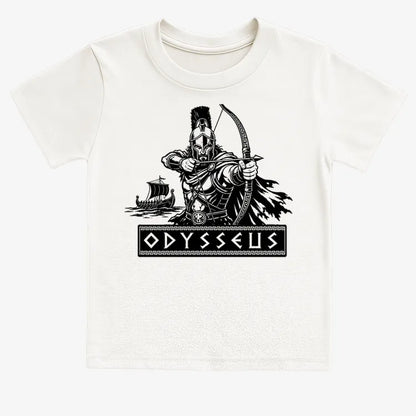 Odysseus Odyssey Design-Kids T-Shirt-White