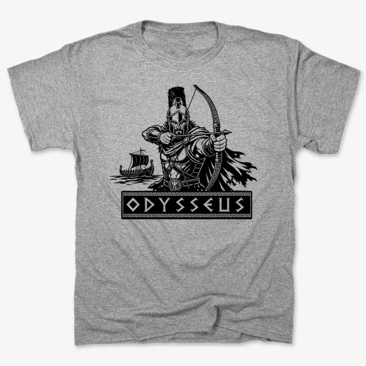 Odysseus Odyssey Design-Men's T-Shirt-Gray Heather