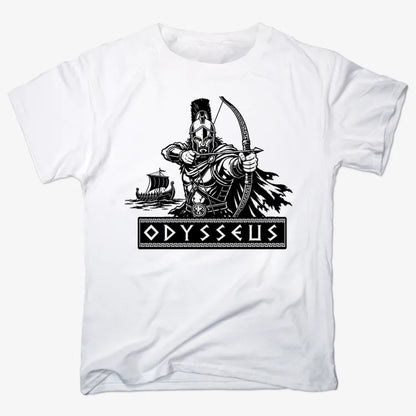 Odysseus Odyssey Design-Men's T-Shirt-White