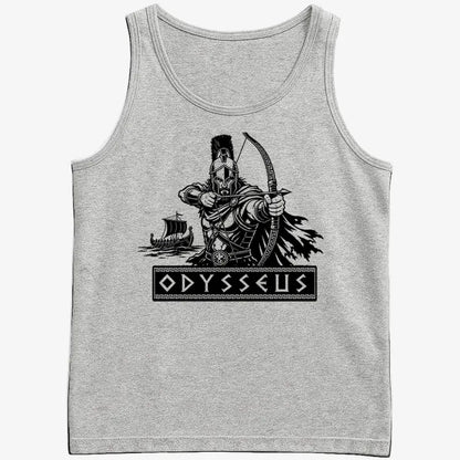 Odysseus Odyssey Design-Men's Tank Top-Gray Heather