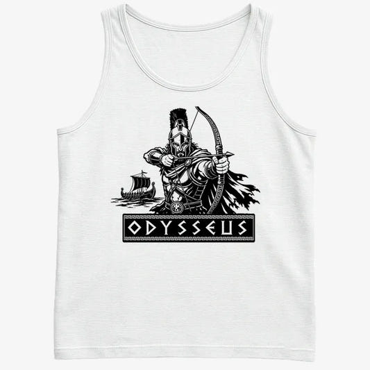 Odysseus Odyssey Design-Men's Tank Top-White