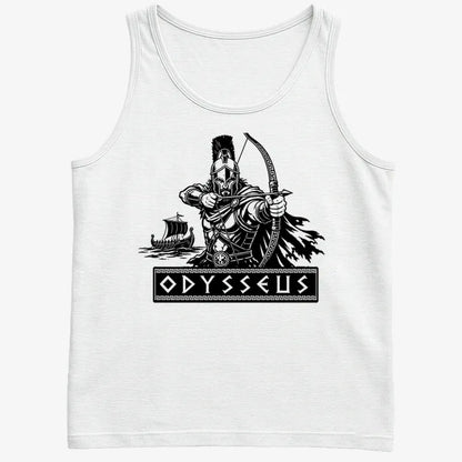 Odysseus Odyssey Design-Men's Tank Top-White