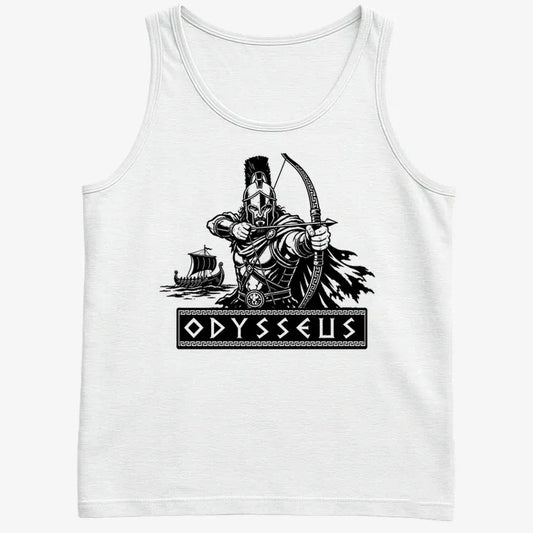 Odysseus Odyssey Design-Men's Tank Top-White