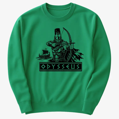 Odysseus Odyssey Design-Sweater-Green