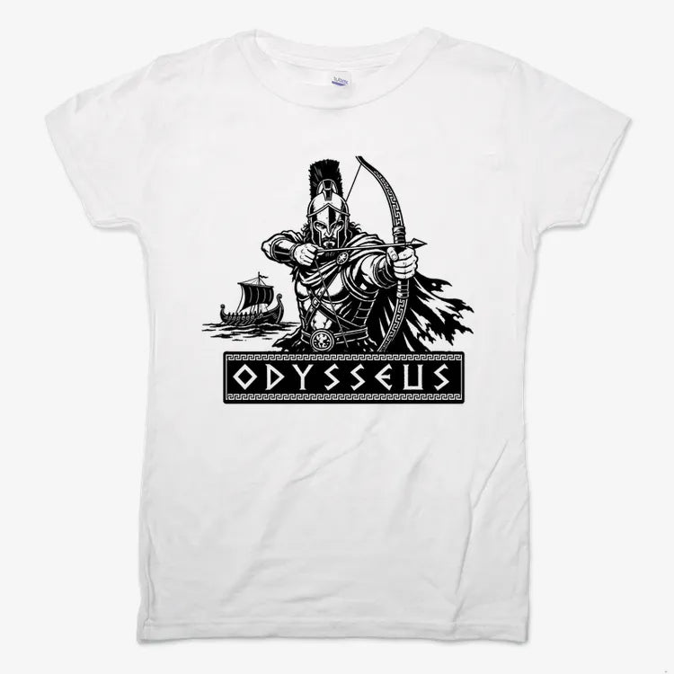 Odysseus Odyssey Design-Women's T-Shirt-Snow