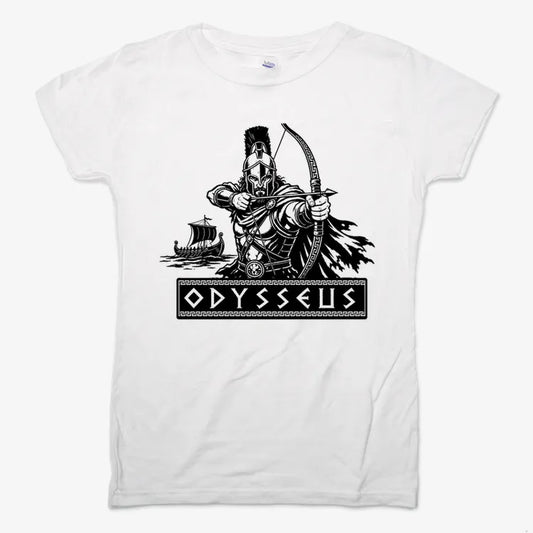 Odysseus Odyssey Design-Women's T-Shirt-Snow
