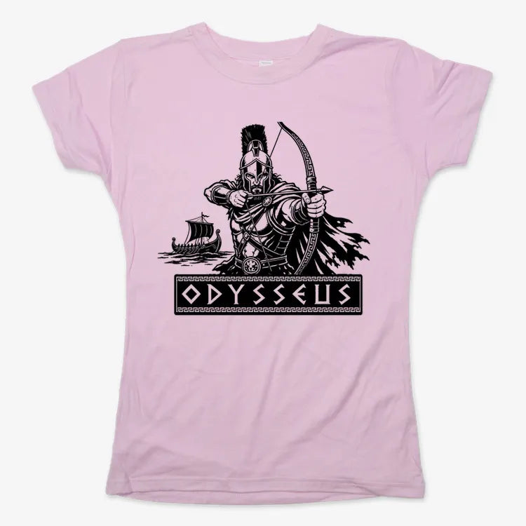 Odysseus Odyssey Design-Women's T-Shirt-Soft Pink