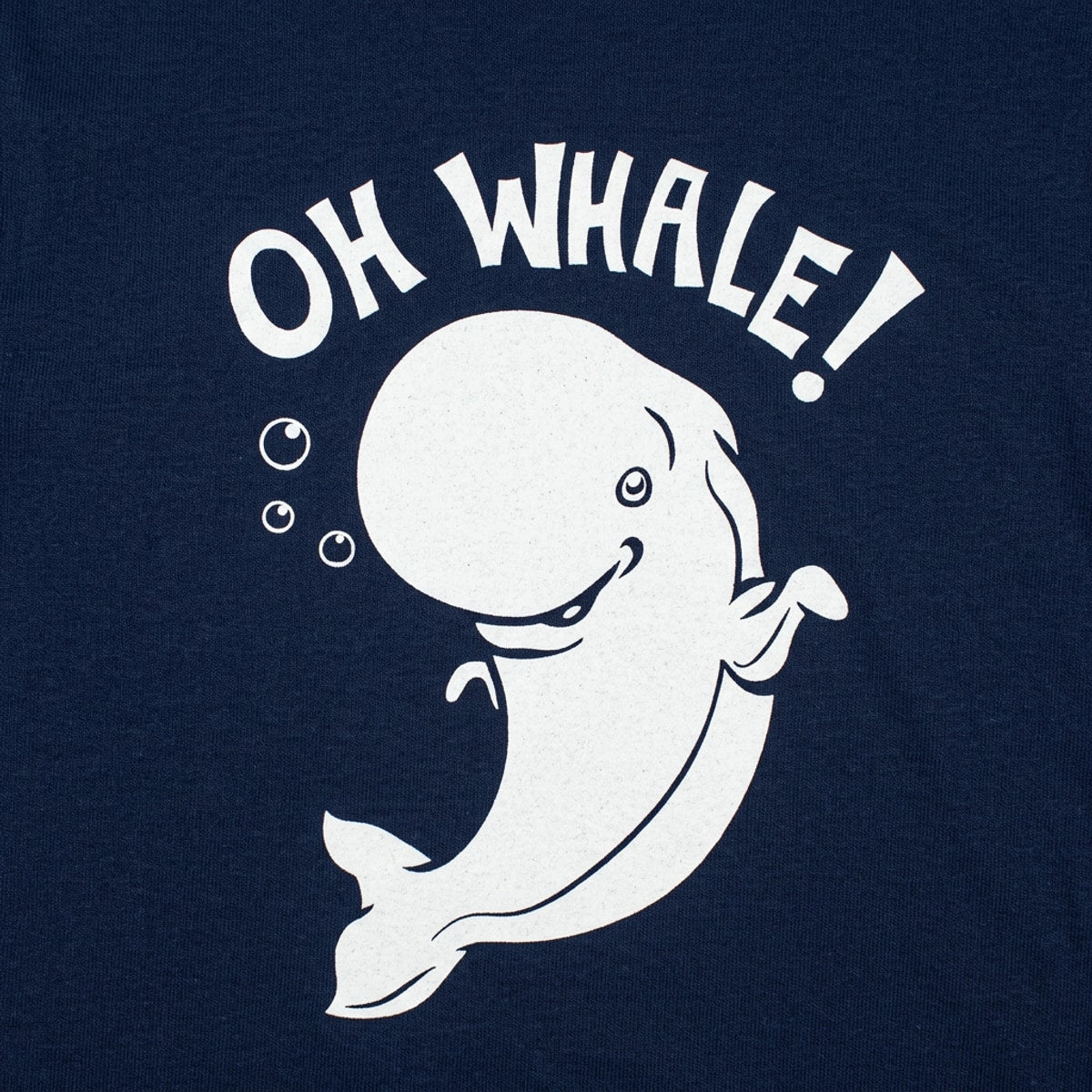 Oh Whale! Cute Cartoon Whale Pun detail