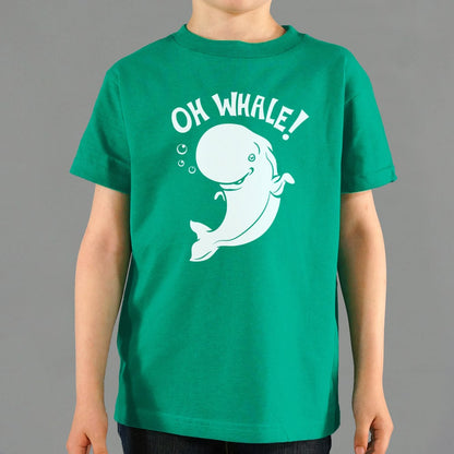Oh Whale! Cute Cartoon Whale Pun