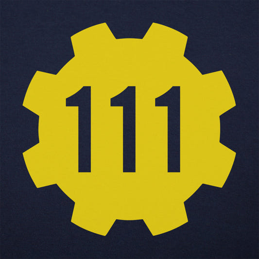 One One One Number 111 graphic tee design