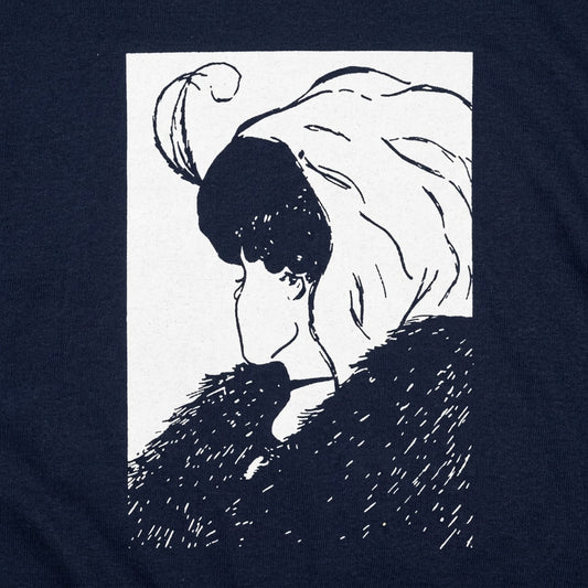 Optical Illusion Lady detail