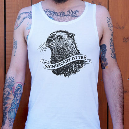 Significant Otter Cute Portrait Pun
