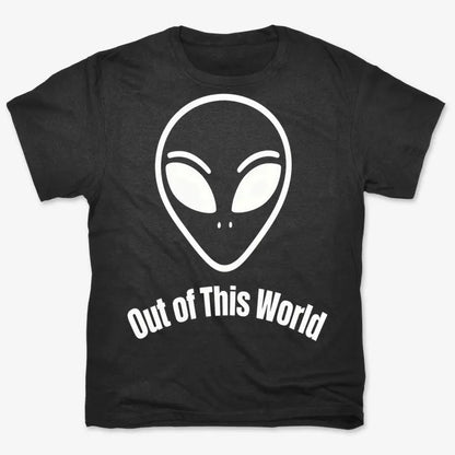 Out of This World Alien Graphic-Men's T-Shirt-Black