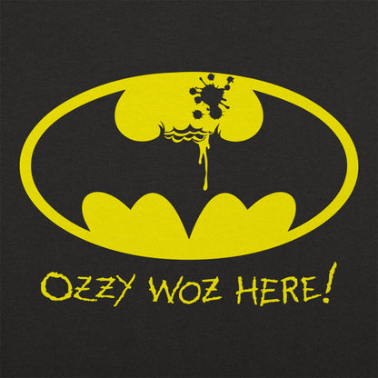 Ozzy Woz Here Bitten Bat Symbol