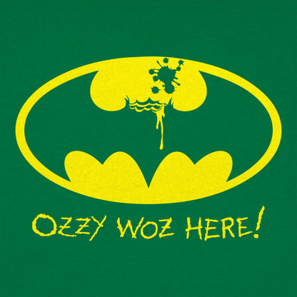 Ozzy Woz Here Bitten Bat Symbol