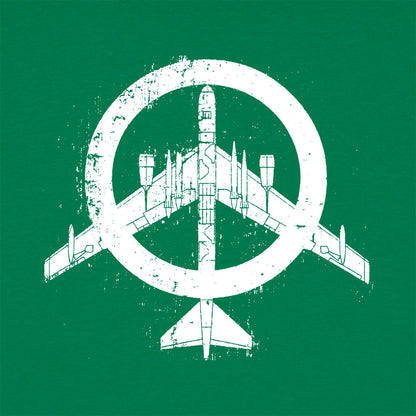 Peace Bomber Fighter Jet Peace Sign