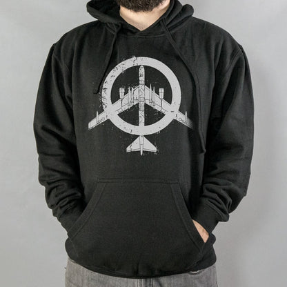 Peace Bomber Fighter Jet Peace Sign