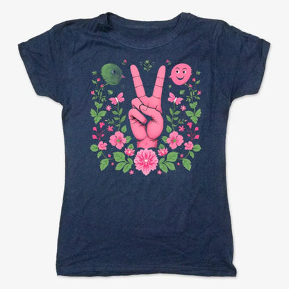 Peaceful Bloom Vibes Tee