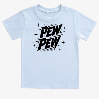 PEW PEW-Kids T-Shirt-Blue