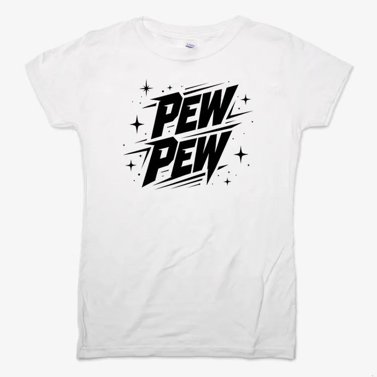 PEW PEW-Women's T-Shirt-Snow