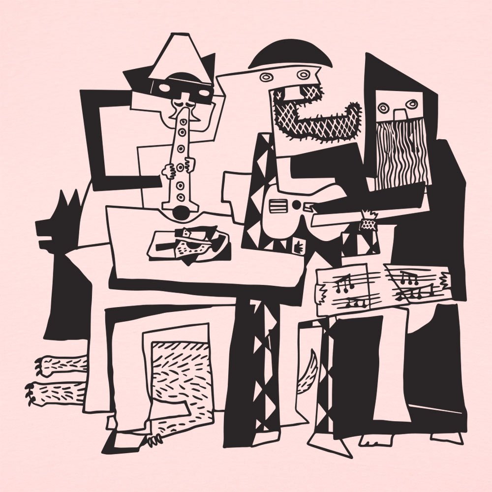 Picasso 3 Musicians 1921 - 6DollarShirts
