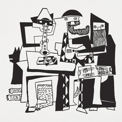 Picasso 3 Musicians 1921 - 6DollarShirts