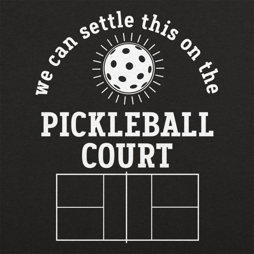 Pickleball Court - 6DollarShirts