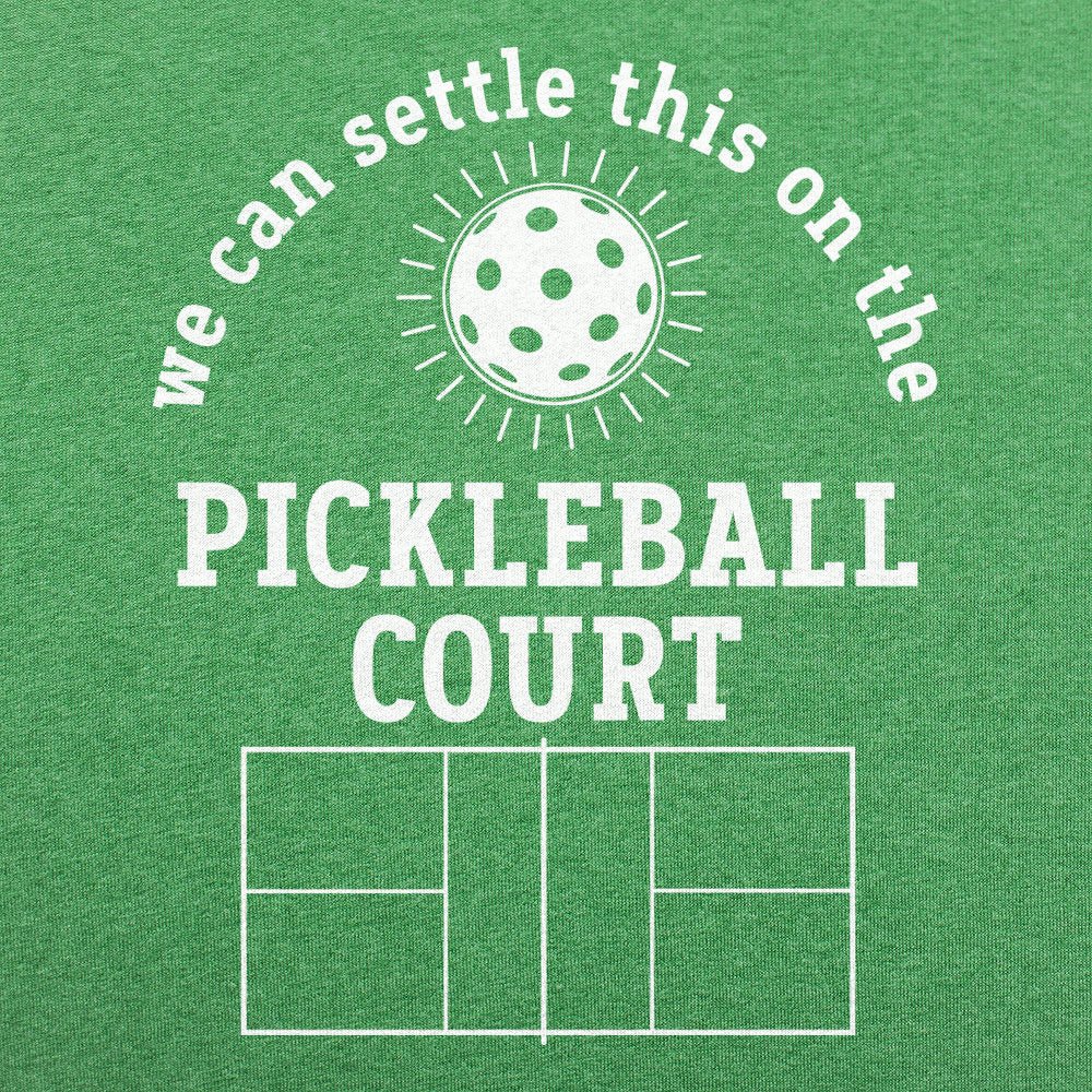 Pickleball Court - 6DollarShirts