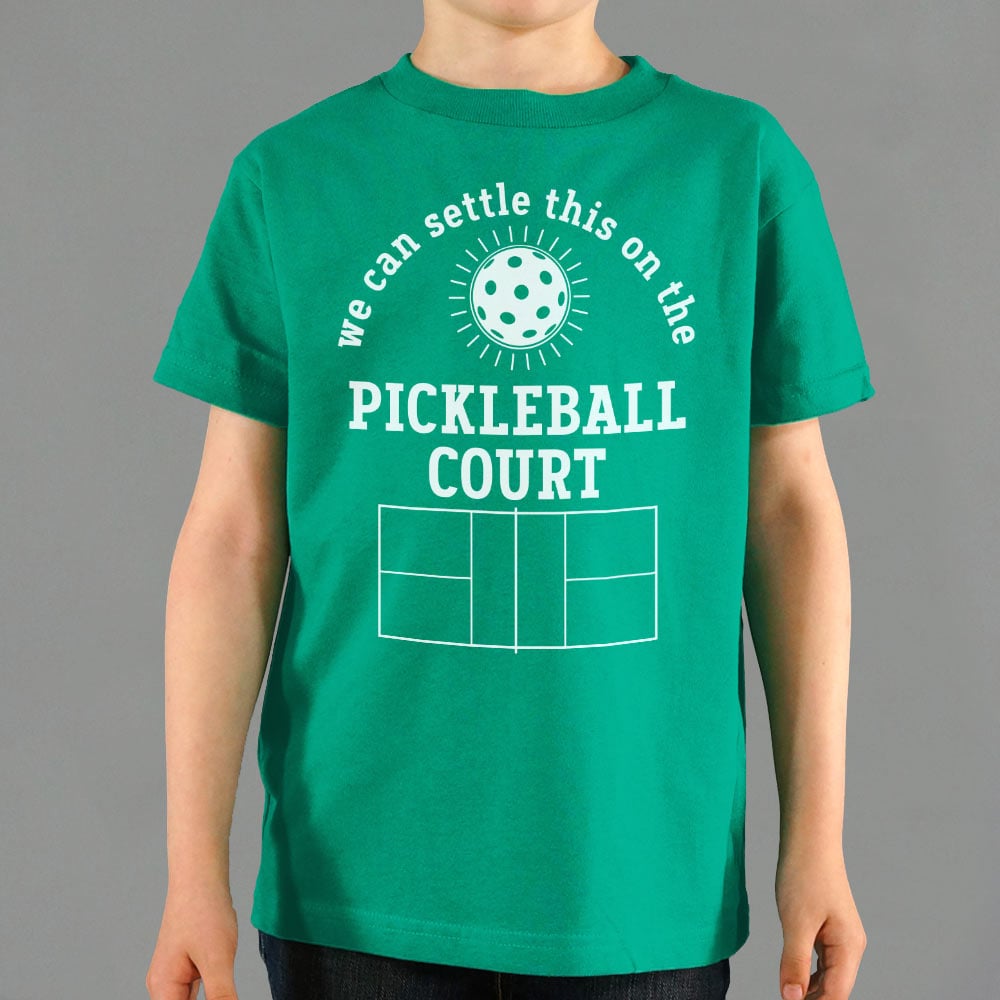 Pickleball Court - 6DollarShirts