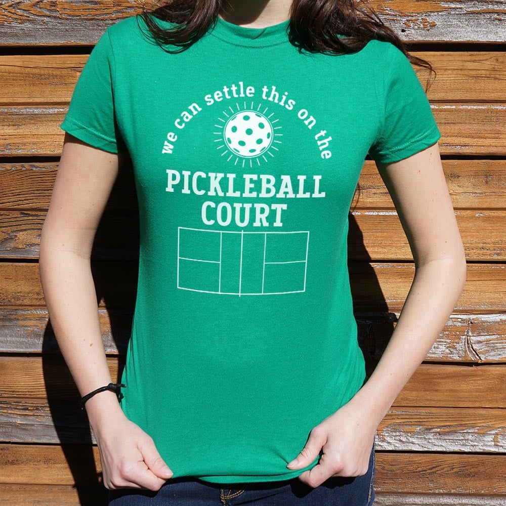 Pickleball Court - 6DollarShirts