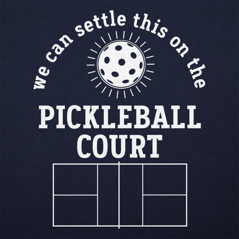 Pickleball Court - 6DollarShirts