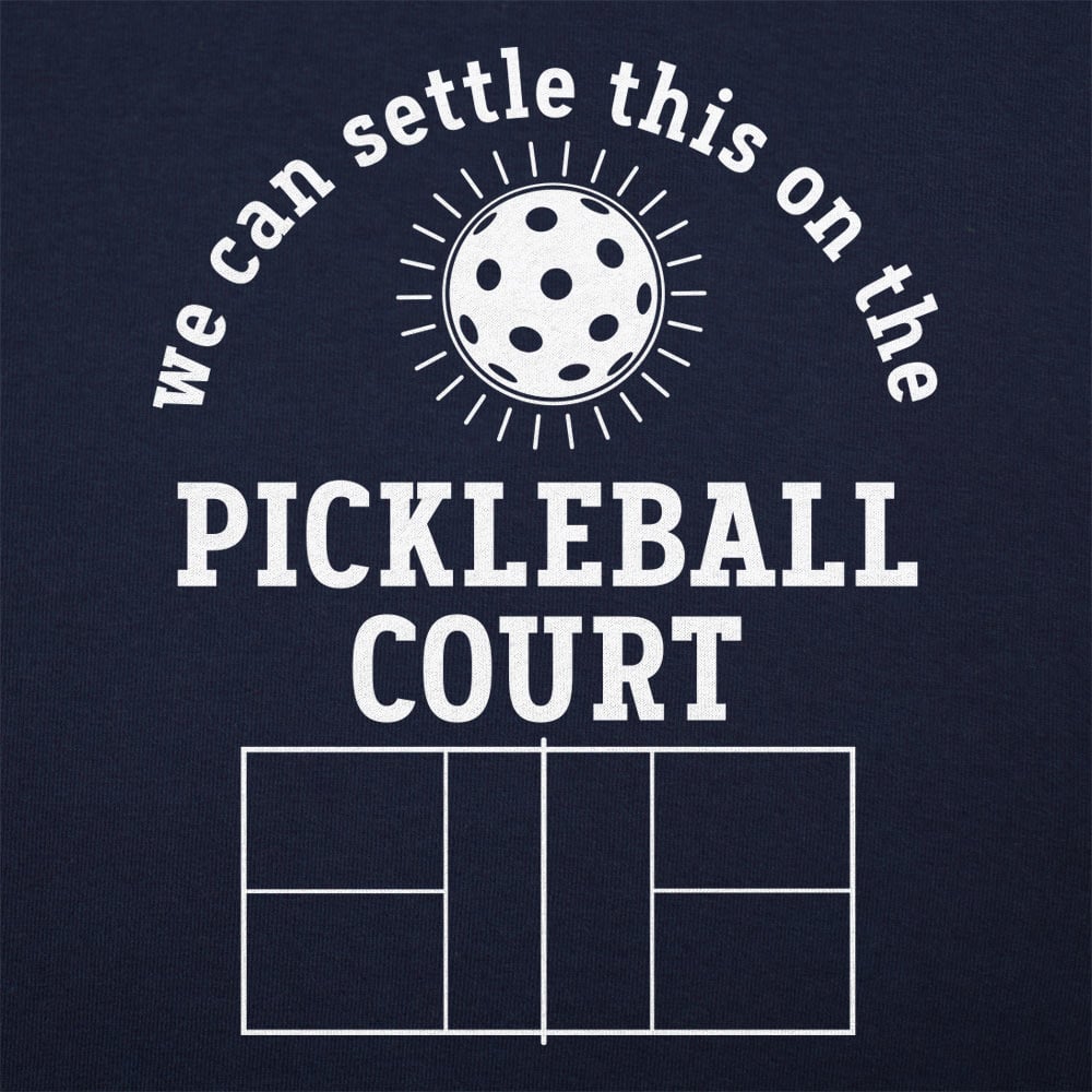 Pickleball Court - 6DollarShirts