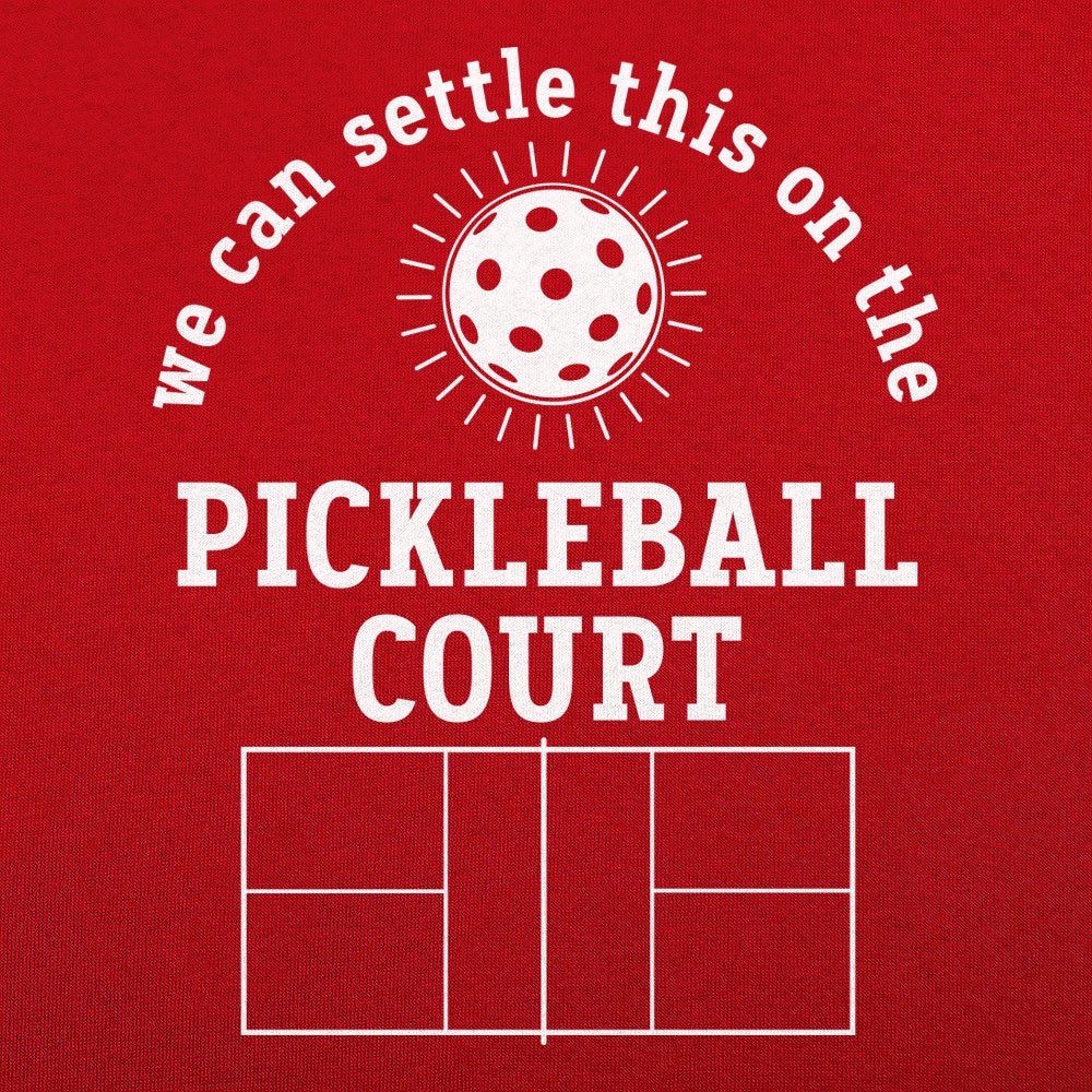 Pickleball Court - 6DollarShirts