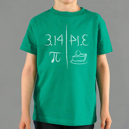 Pi Mirrors Pie 3.14 Symbol and Slice of Pie