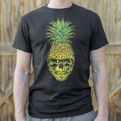 Pineapple Skull Wearing Sunglasses