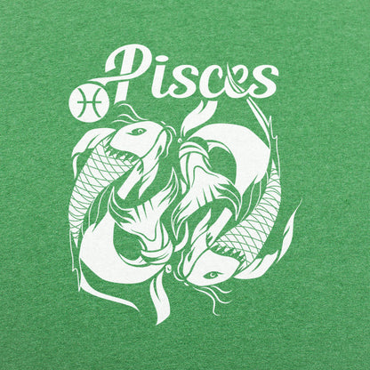 Pisces Zodiac Twin Koi Fish Symbol